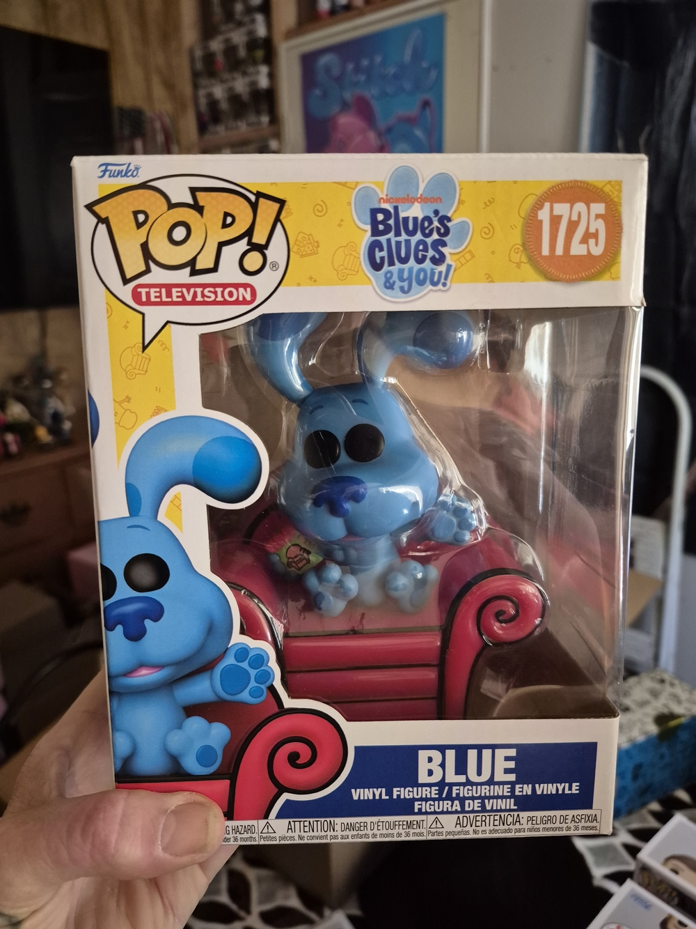 Funko Pop! Television Blue's Clues & You - Blue Vinyl Figure (Blue)